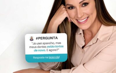 Meus dentes entortaram de novo após o aparelho: E agora?